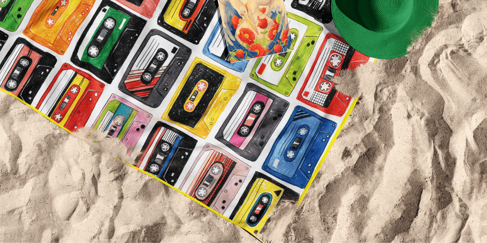 SS26 Reversible Artistic Microfiber Towels