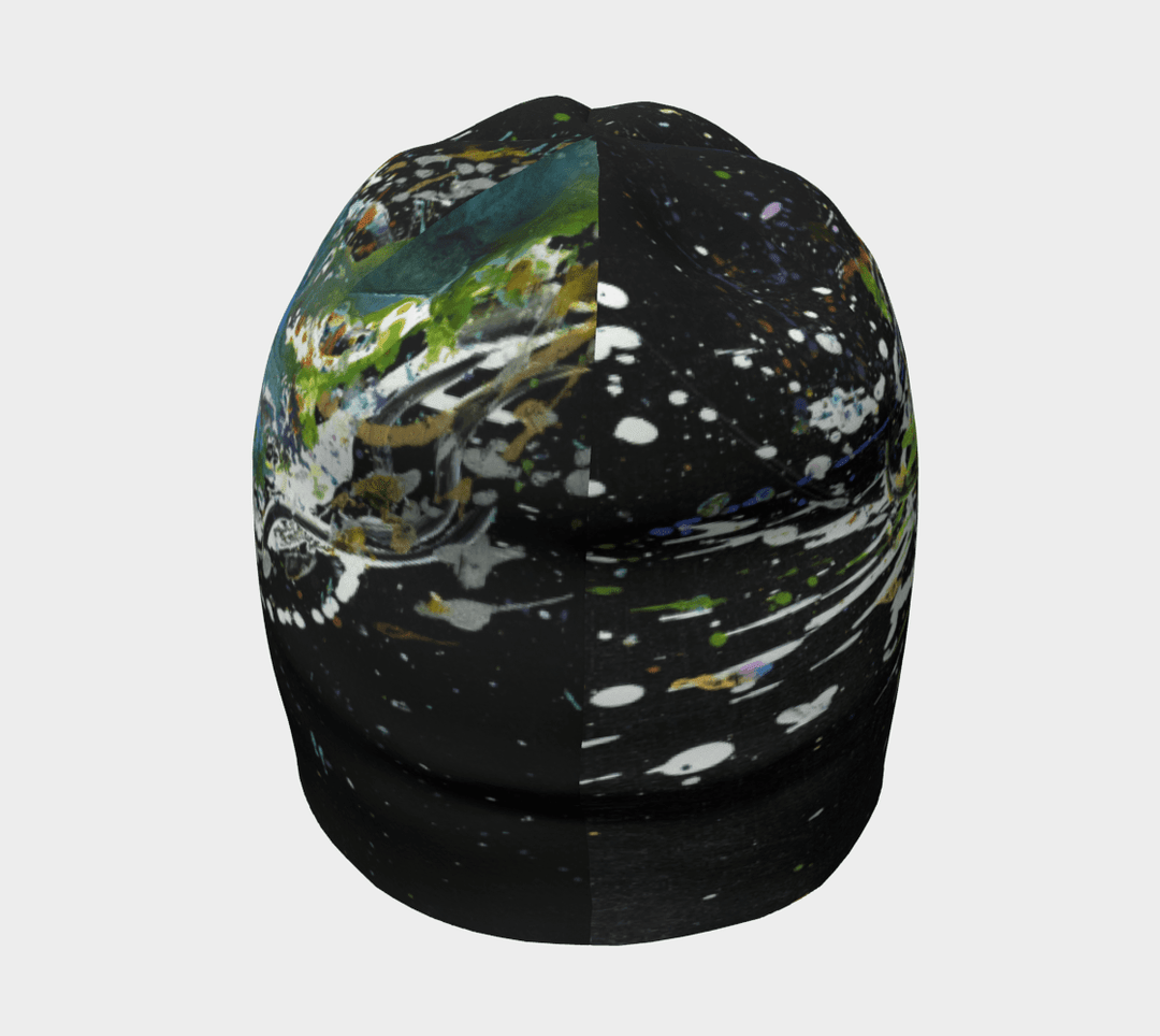 Une tuque ornée d&