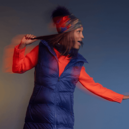 Mushroom with Navy Pompom