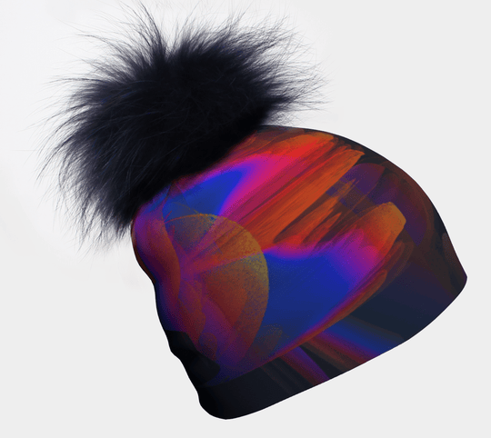 Mushroom with Navy Pompom