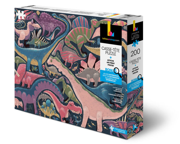 Puzzle "Dinosaurs Galore!" for boys and girls